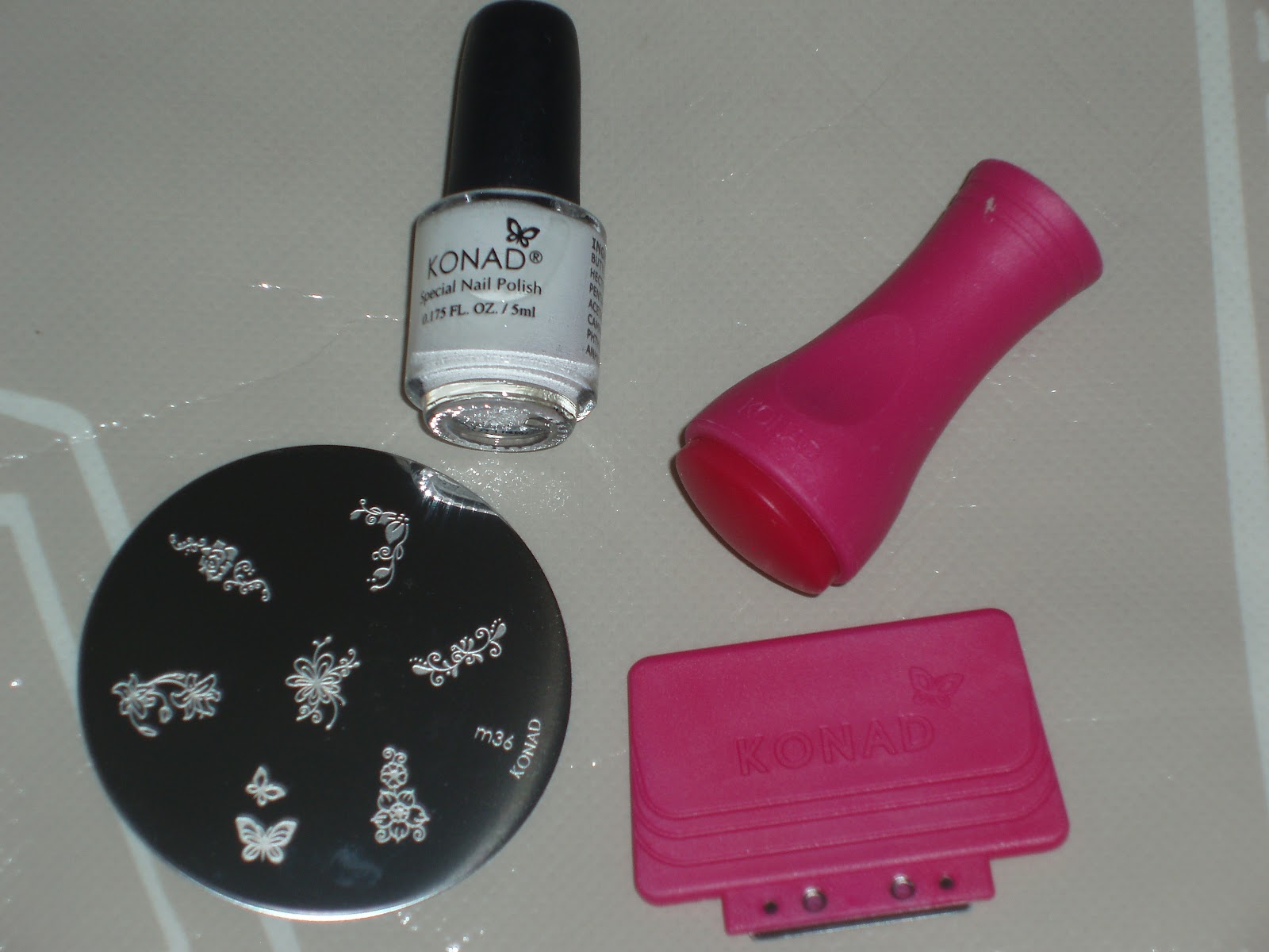 Sparkled Beauty Konad Stamping Nail Art kit