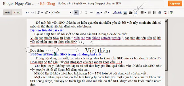 huong dan thu gon bai viet tren trang chu blogspot
