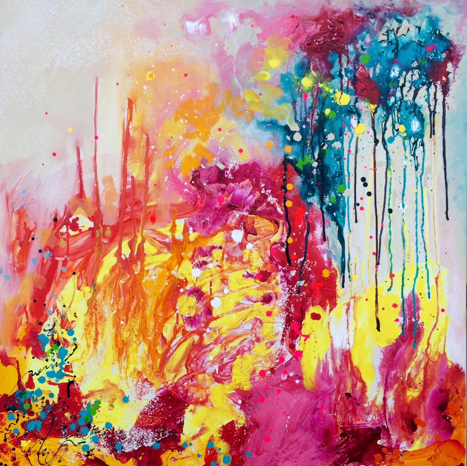 Stephen Lursen Art Color Splash Painting Stephen Lursen Art Color Splash Painting