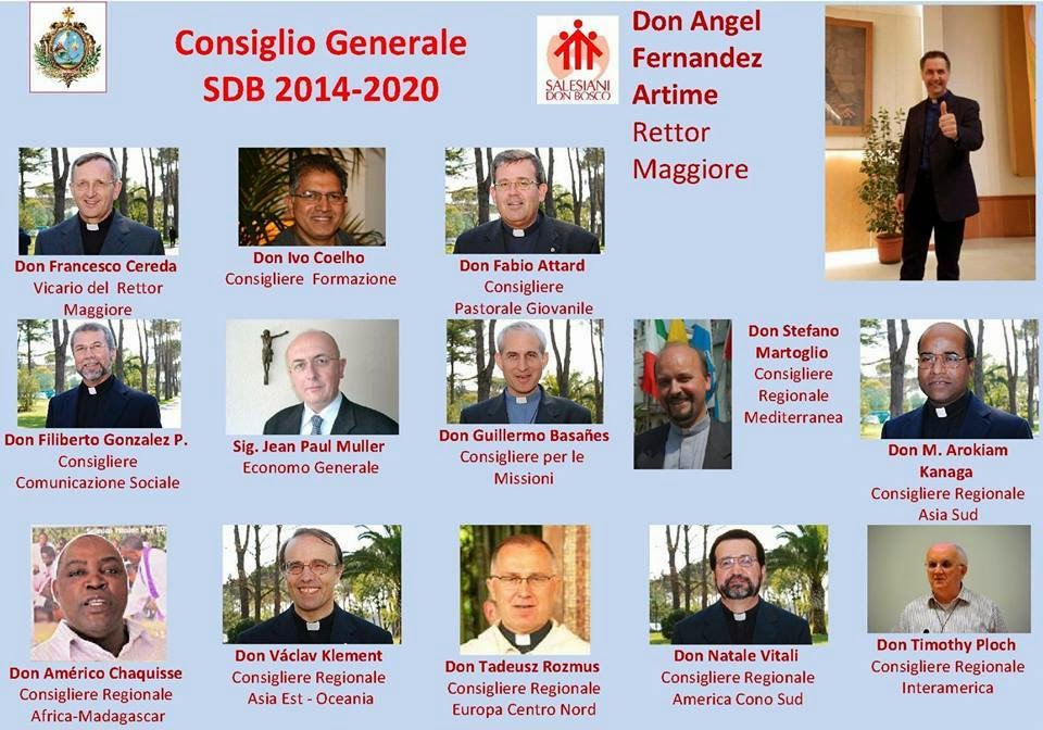 Ecco il nuovo Consiglio Generaledei Salesiani!