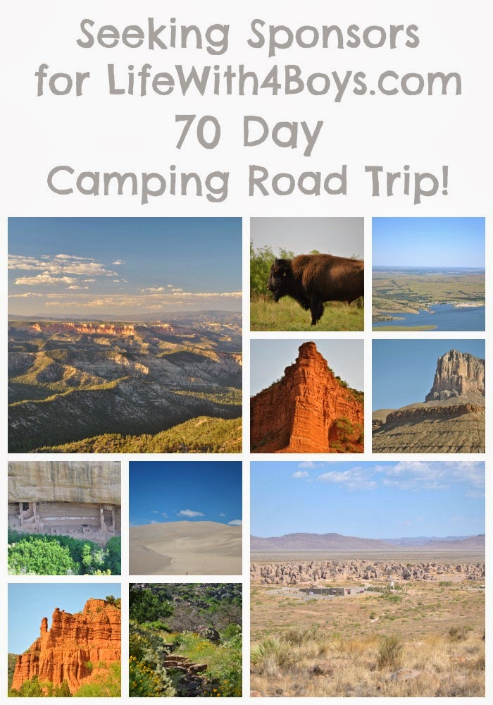 1 Mom, 4 Boys and a 70 Day #Camping Road Trip. #travel #familytravel
