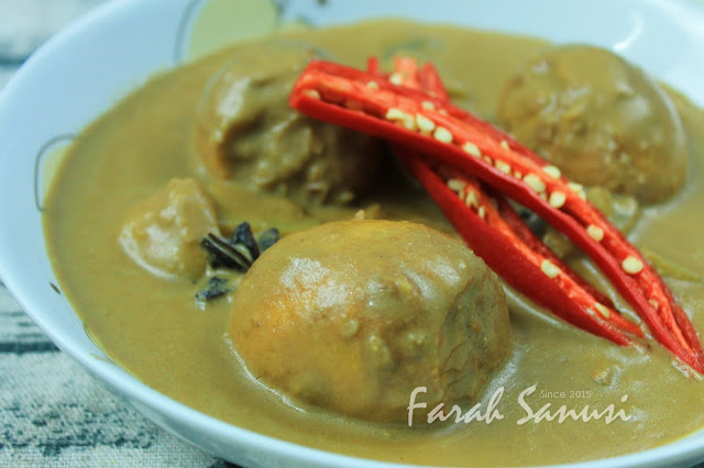 Resepi Telur Masak Kurma