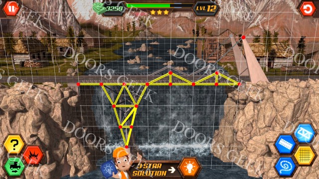 Bridge Construction Simulator Medium Level 12 Doors Geek