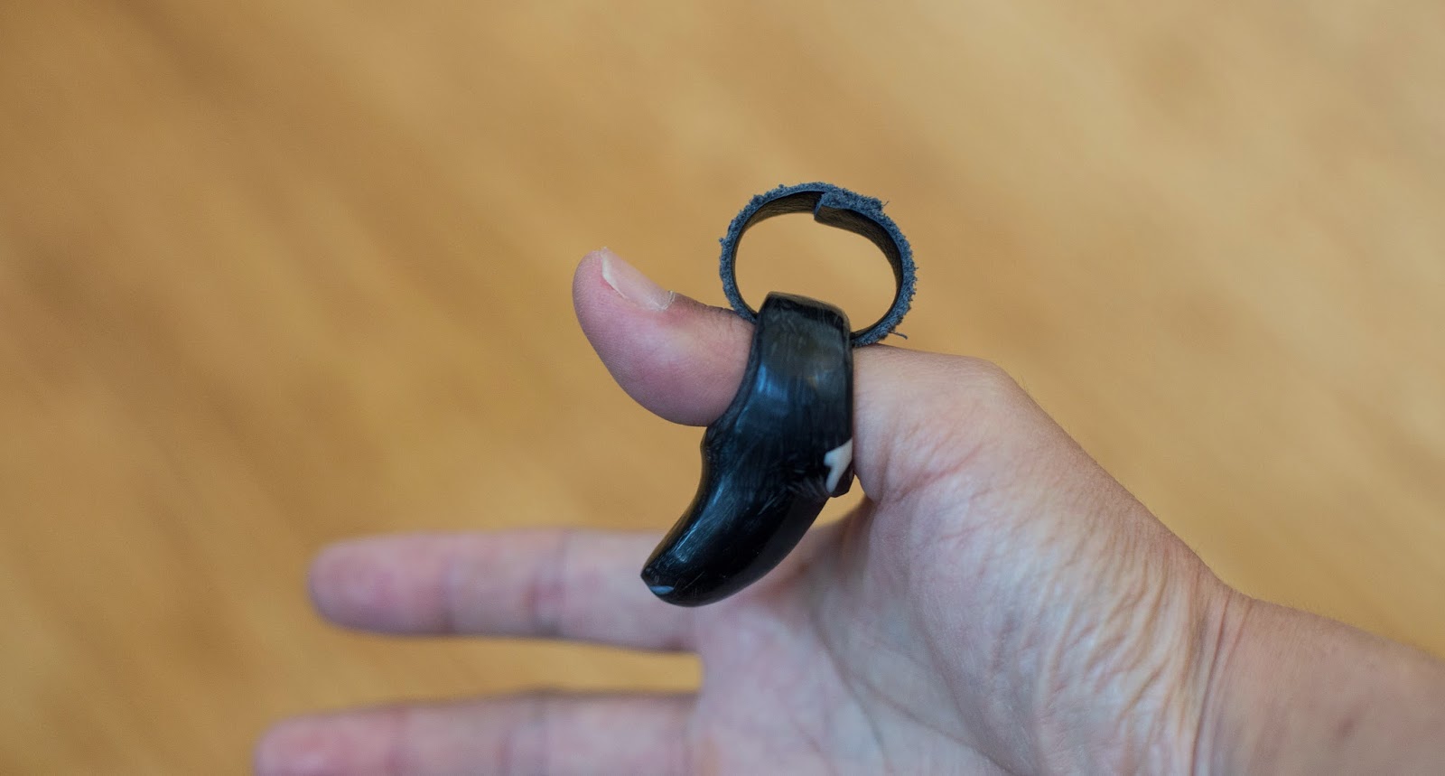 My Traditional Archery Journey The 2nd thumb ring