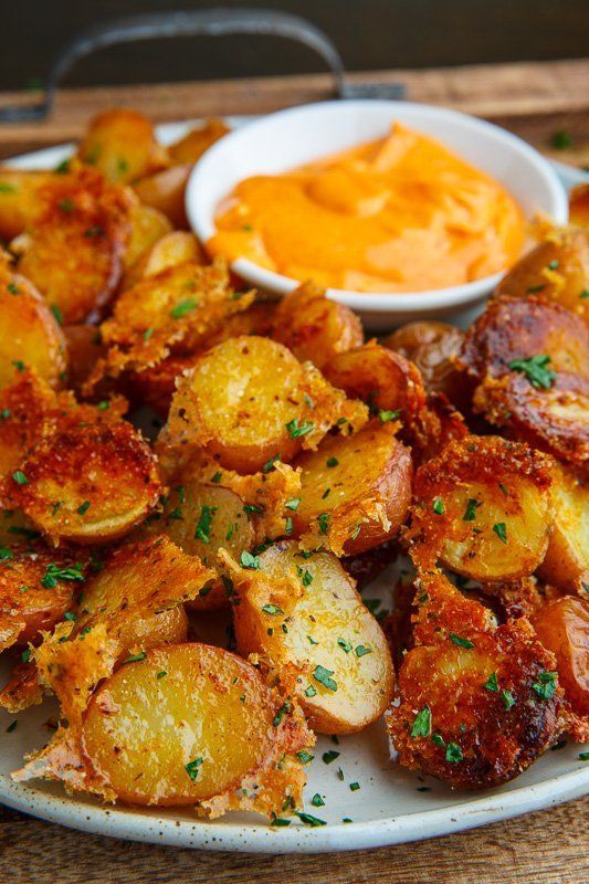 Crispy Parmesan Roast Potatoes Vegan Recipes Beginner