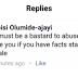Aisha Buhari's media aide blasts critic on Facebook, calls him "Omoale"