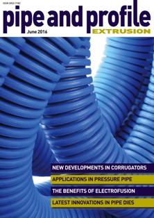 Pipe and Profile Extrusion - June 2016 | ISSN 2053-7182 | TRUE PDF | Bimestrale | Professionisti | Polimeri | Materie Plastiche | Chimica
Pipe and Profile Extrusion is a magazine written specifically for plastic pipe and profile extruders around the globe.
Published six times a year, Pipe and Profile Extrusion covers key technical developments, market trends, strategic business issues, legislative announcements, company profiles and new product launches. Unlike other general plastics magazines, Pipe and Profile Extrusion is 100% focused on the specific information needs of pipe and profile extruders.
Film and Sheet Extrusion offers:
- Comprehensive global coverage
- Targeted editorial content
- In-depth market knowledge
- Highly competitive advertisement rates
- An effective and efficient route to market