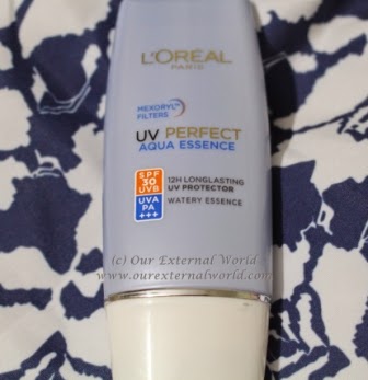 l oreal paris uv perfect aqua essence spf 50 review