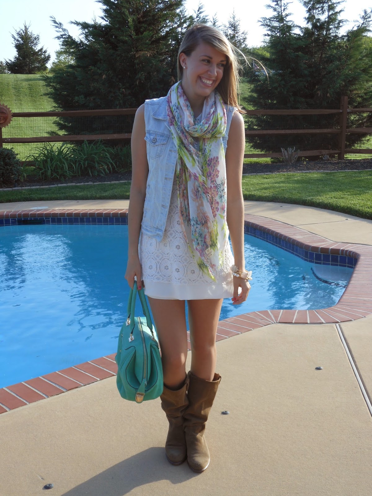 dress in sparkles: florals and warm weather