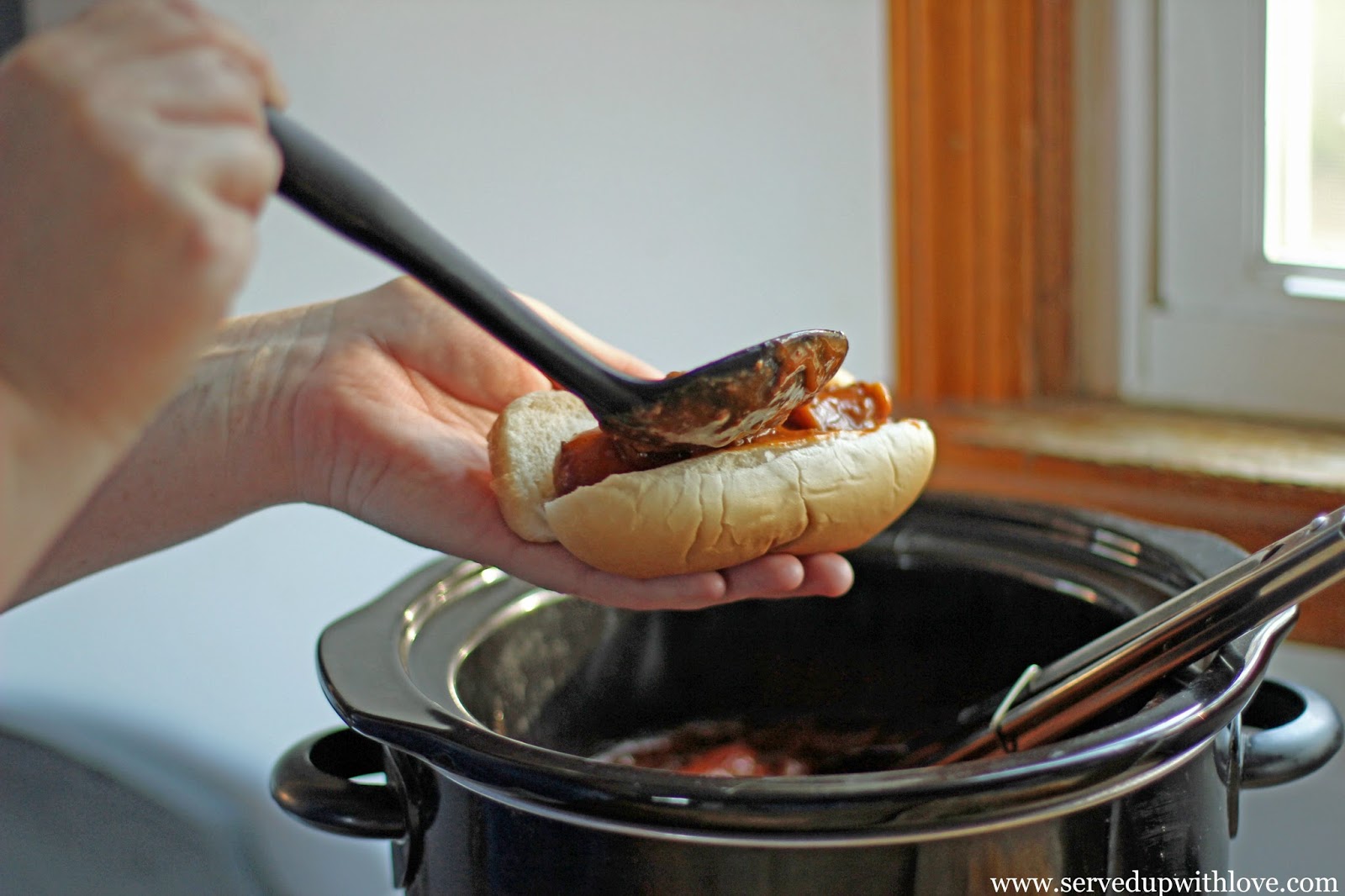 Crock Pot Chili Cheese Dogs Served Up With Love