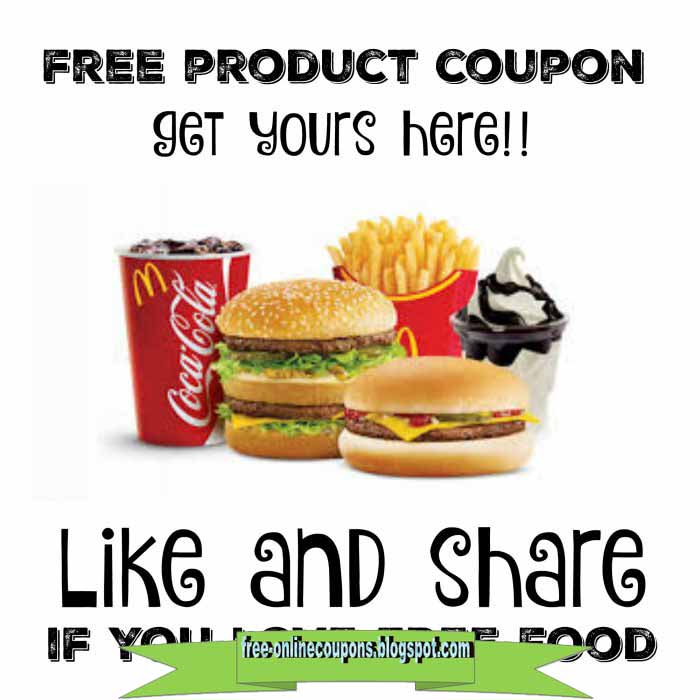 Free food coupons uk 2018