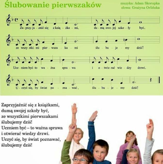 Piosenka O Szczęściu Hemar Interpretacja Klasa 1-2-3b: Piosenka na Pasowanie na Ucznia