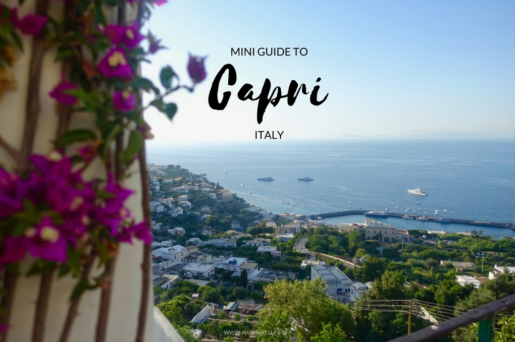 mini guide to capri italy