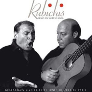 Diego de los Santos Bermúdez, Diego Rubichi Domingo Rubichi Rubichis Diego de los Santos Bermúdez, Diego Rubichi acompañado por la guitarra de su hijo Domingo Rubichi "Rubichis"