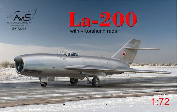 Lavochkin LA-200B All-weather experimental interceptor 1/72 A & A Models 7205