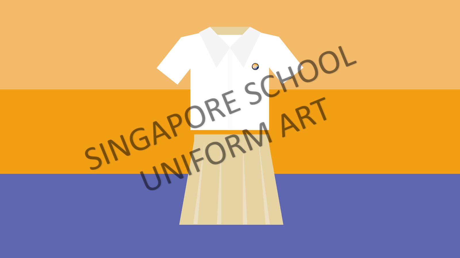 Bedok View Secondary School Singapore School Uniform Art