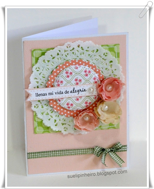 Tarjeta con flores