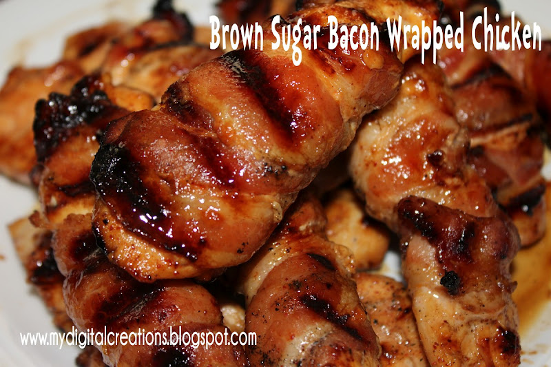 My Digital Creations Brown Sugar Bacon Wrapped Chicken