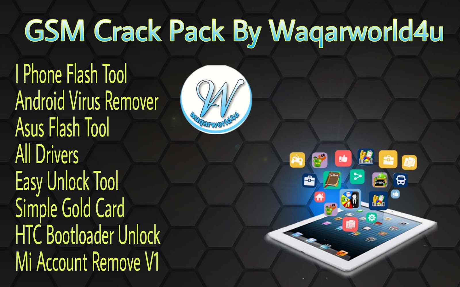 All In One Flashing Tool Pack Latest Version Free Download Waqar World 4u