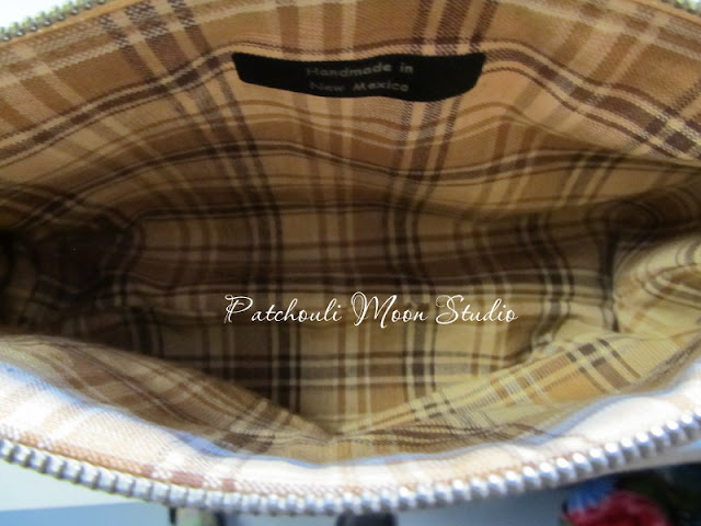 Patchouli Moon Studio~ Marilyn Zippered Cosmetic Bag