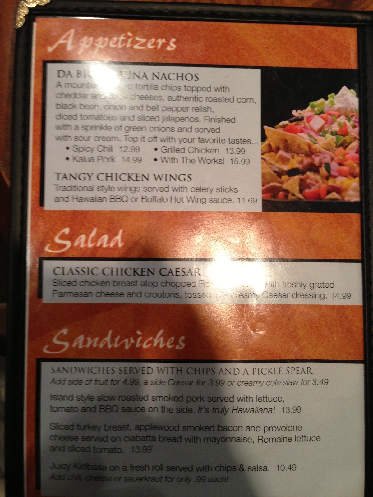 GREAT EATS HAWAII ISLAND AIR TERMINAL HONOLULU, HAWAII