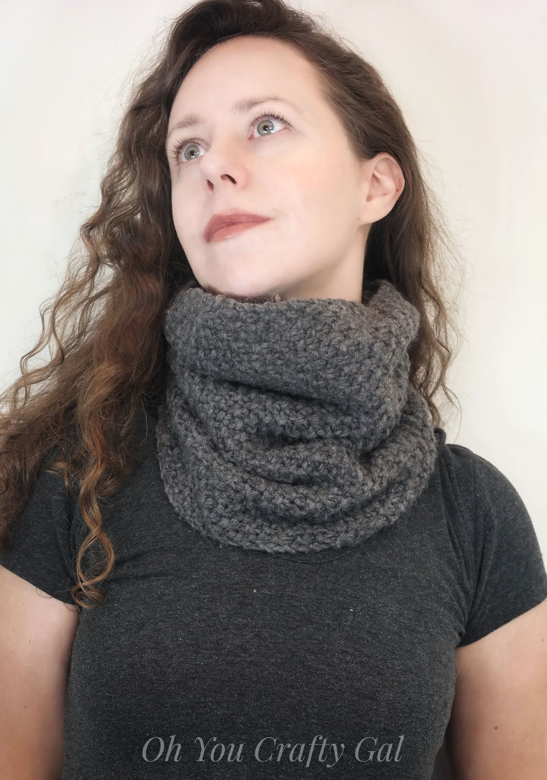 Chelsea Chunky Cowl Free Knitting Pattern Oh You Crafty Gal