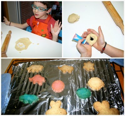manualidad infantil hacemos galetas