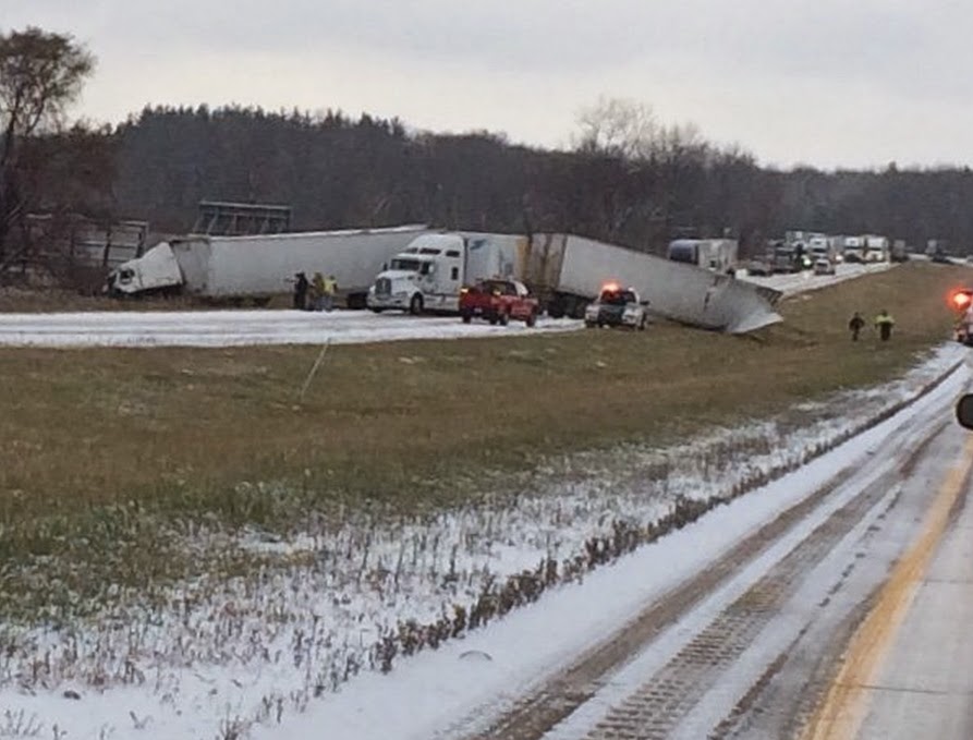 Clarence Oddbody First major snowfall in MI