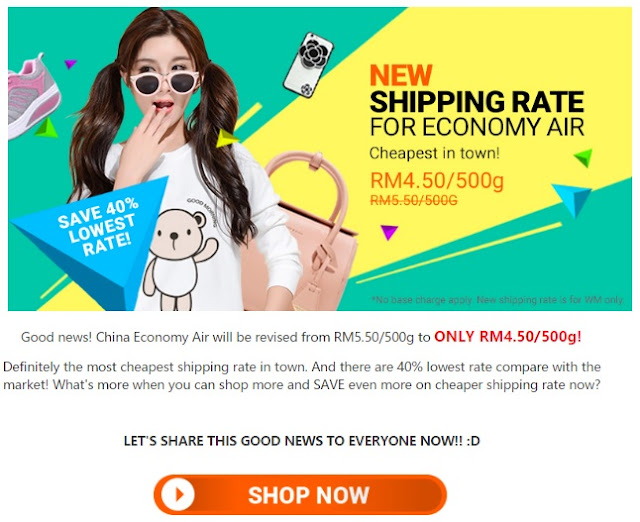Kos penghantaran ezbuy Kos penghantaran ezbuy