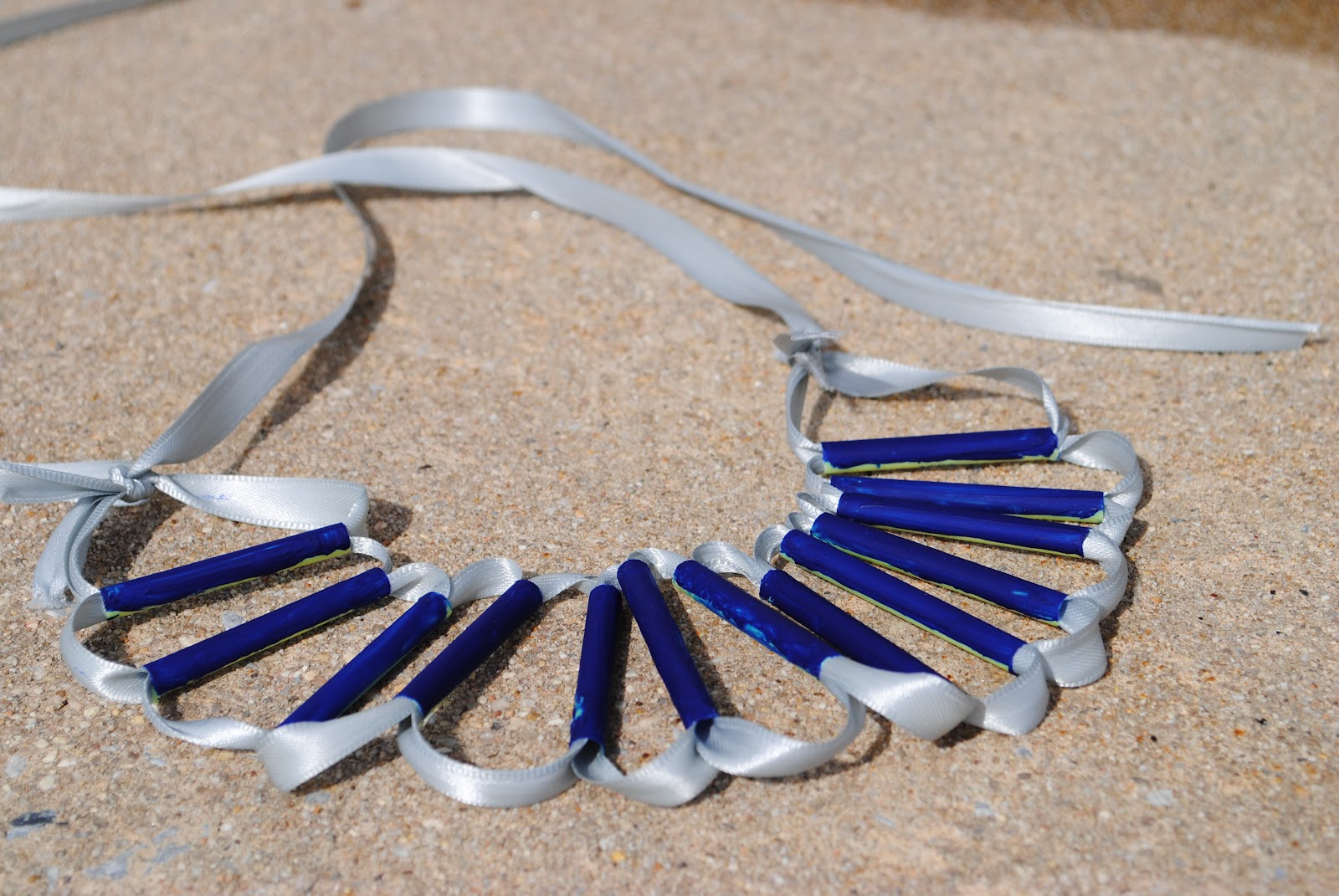 Darling Disposition Darling DIY Straw Necklace