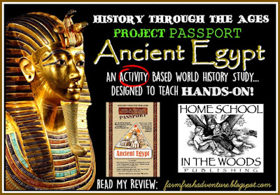 Bringing Ancient Egypt to Life with Homeschool in the Woods {a review}