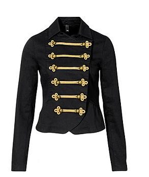 Top Trends - Military Jacket With Embellishments | plumede
