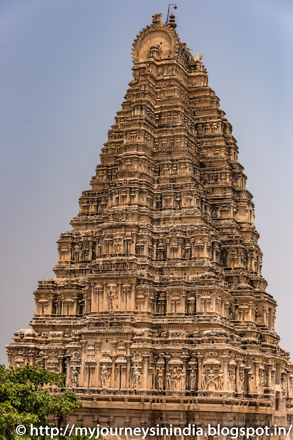 Hampi Virupaksha Temple Tower