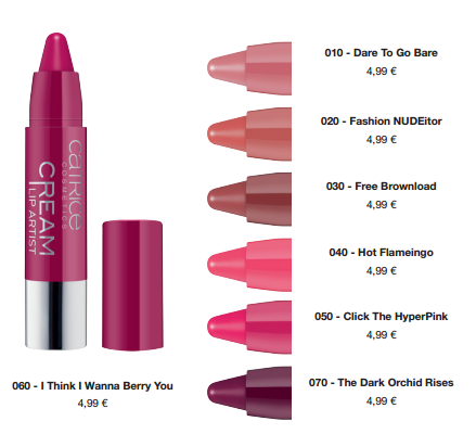 Catrice Cream Lip Artist