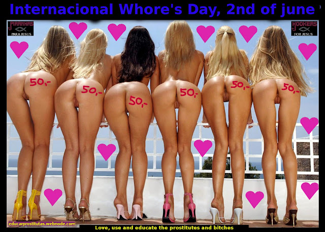 Internacional Whore's Day, 2nd of june: Internacional Whore's Day, 2nd of june: Also a prostitute is a human being and needs you