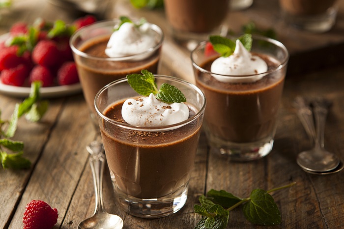 Mousse de Algarrobina Mousse de Algarrobina