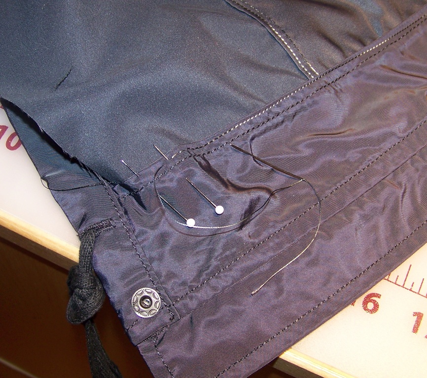 ernie k designs Adding pockets to existing jackets