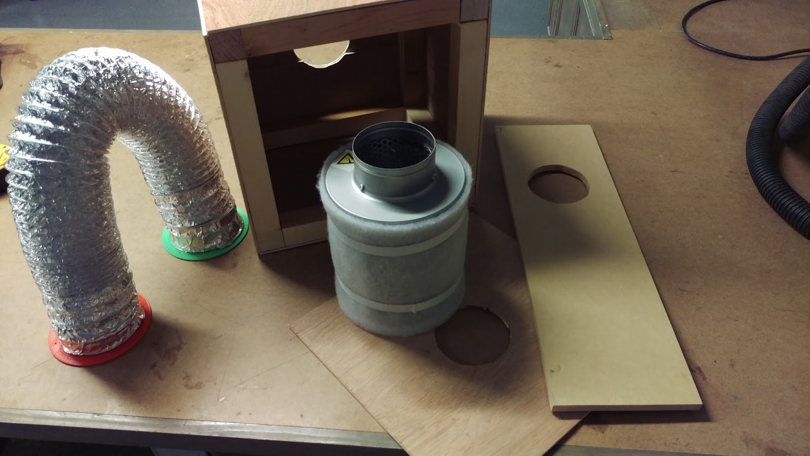 Lawrence Center for Entrepreneurship Laser Cutter Air Venting System