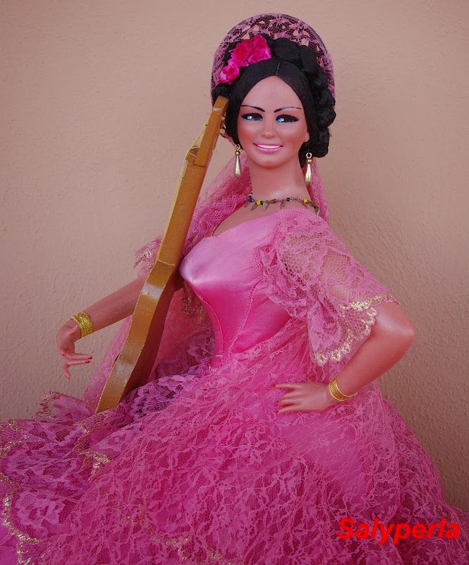 Las Muñecas de Salyperla Novedad del día MUÑECA FLAMENCA DE MARÍN
