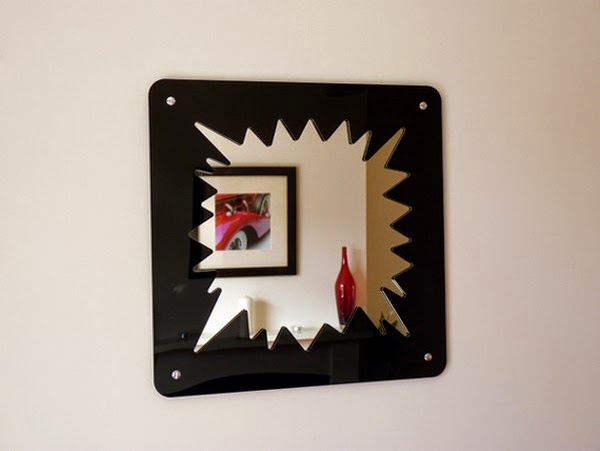 How to decorate mirror frame