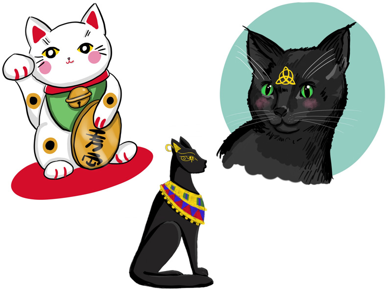 KuneCoco • Aus dem Leben einer Katzenlady #3 KuneCoco • Aus dem Leben einer Katzenlady #3 • Katzen Doodles