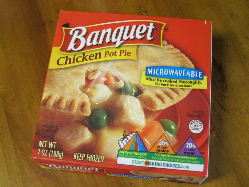 Frozen Friday: Banquet - Chicken Pot Pie | Brand Eating