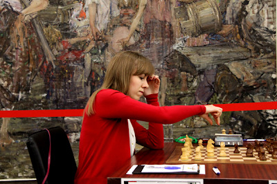 Olga Guiria figure parmi les favorites - Photo © Chess & Strategy 