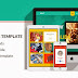 Flat One Page HTML Template for Creative Agency, Designer, Photographer Portfolio