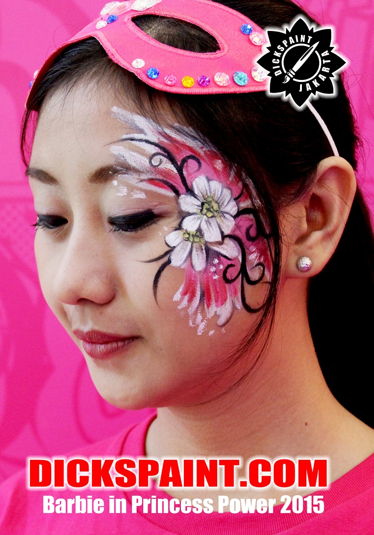 FACE PAINTING DAN BODY PAINTING JAKARTA: FACE PAINTING KIDS BARBIE IN