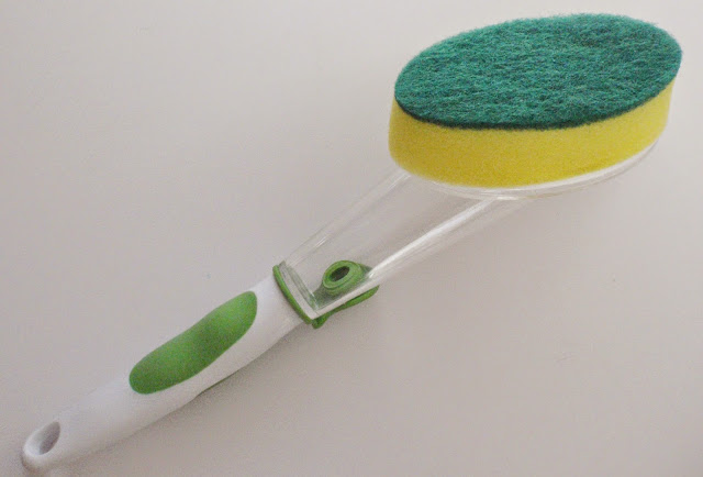 scrubber with handle