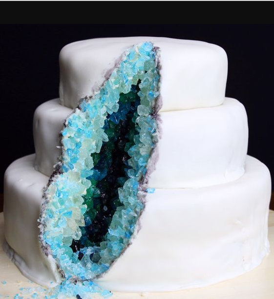 Geode Cake