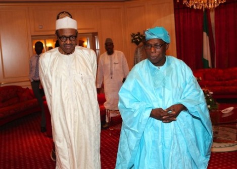 buhari obasanjo aso rock