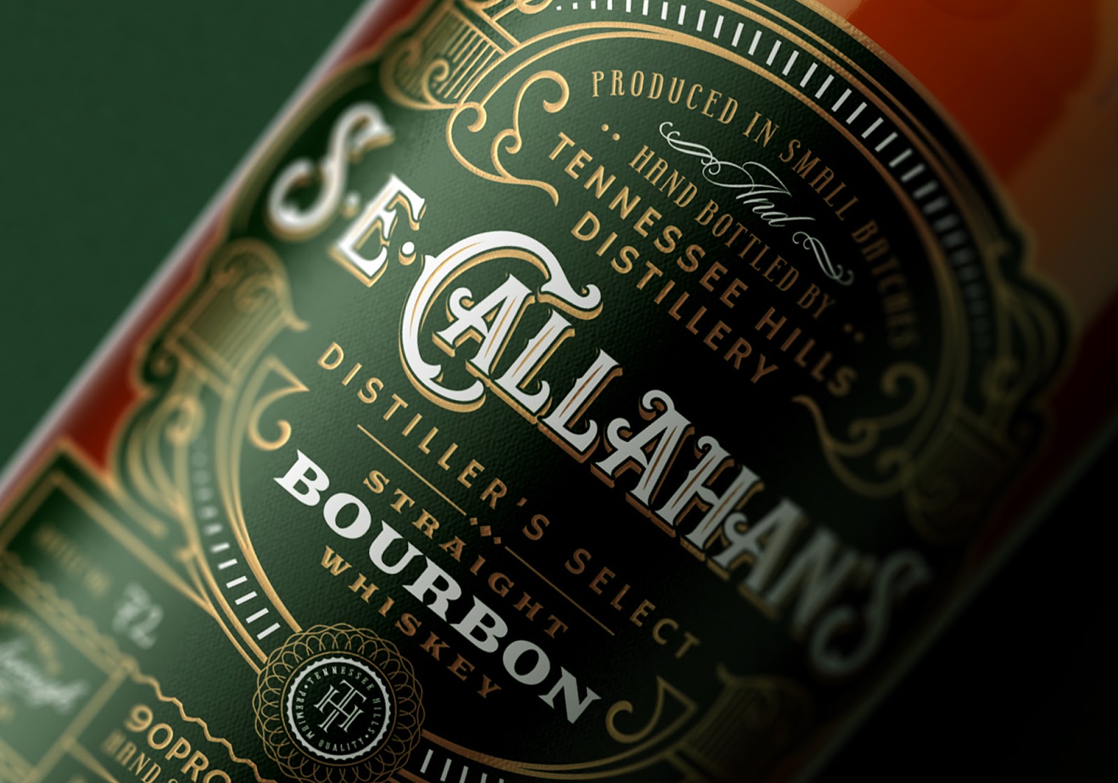 S.E.Callahan’s Straight Bourbon Whiskey Packaging Of The World
