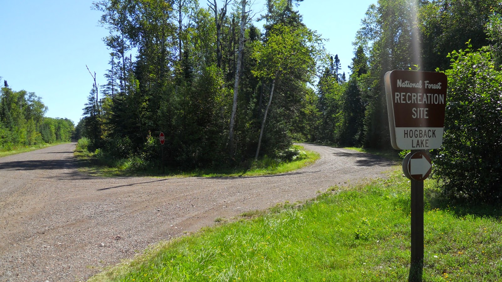 National Forest Camper Hogback Lake Campground